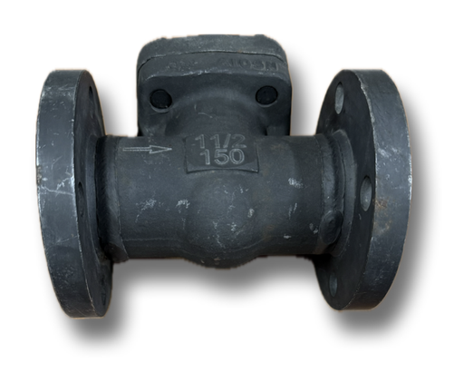 [12040] CAST STEEL NRV 1-1/2" CL150 FLANGED 