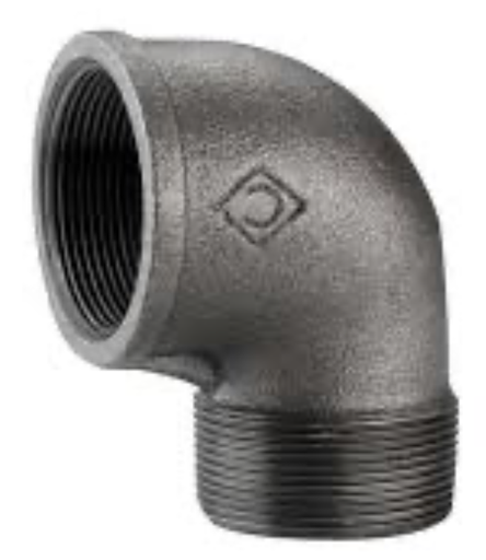 [12177] CRANE ELBOW 3" 90° M/F