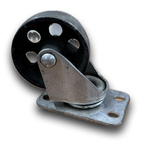 [12181] CASTOR WHEEL SWIVEL 3" METAL