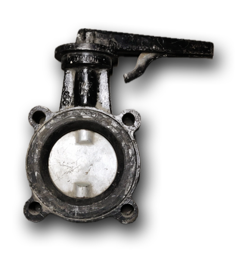 [12230] BUTTERFLY VALVE 4" LEVER KEYSTONE