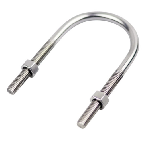 [12500] U BOLT WITH TWO NUTS 2-1/2" X 1/4"